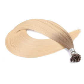 Brown Blonde Ombre Y-Tip Hair Extensions