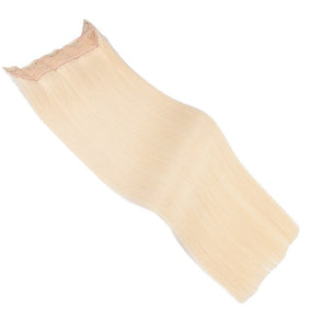 Ice Blonde (#1001) Light color Halo Clip ins Hair Extension