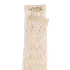 Ice Blonde (#1001) PU Clip In Hair Extension