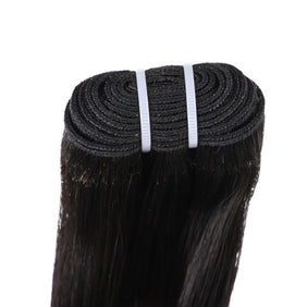 Dark Color Hand Tied Hair Weft-HAND TIED WEFT