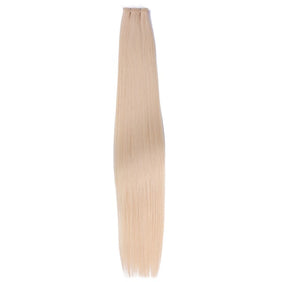 Blonde Double Weft Sew In Hair Extensions-FLAT HAIR WEFT