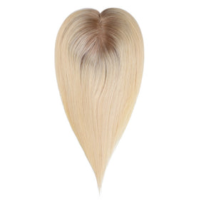 Honey Blonde Mono Top Hair Topper