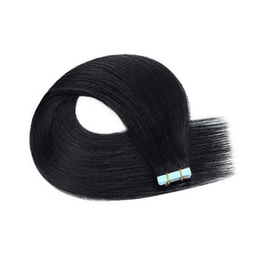 Black Injection PU Tape In Hair Extension